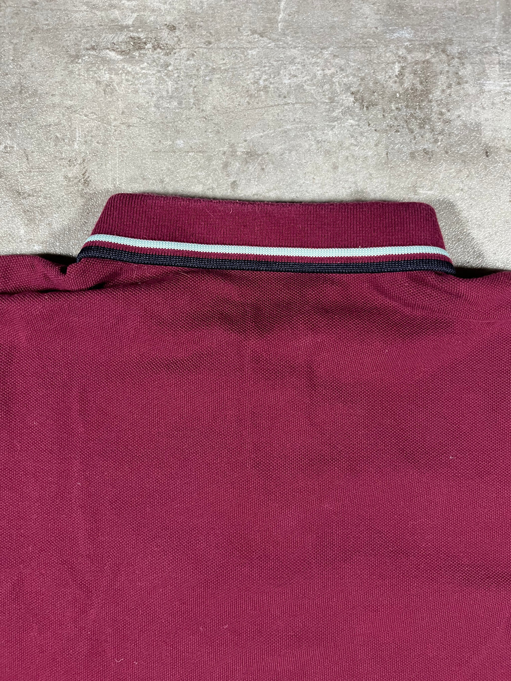 Fred Perry Poloshirt Bordeaux S