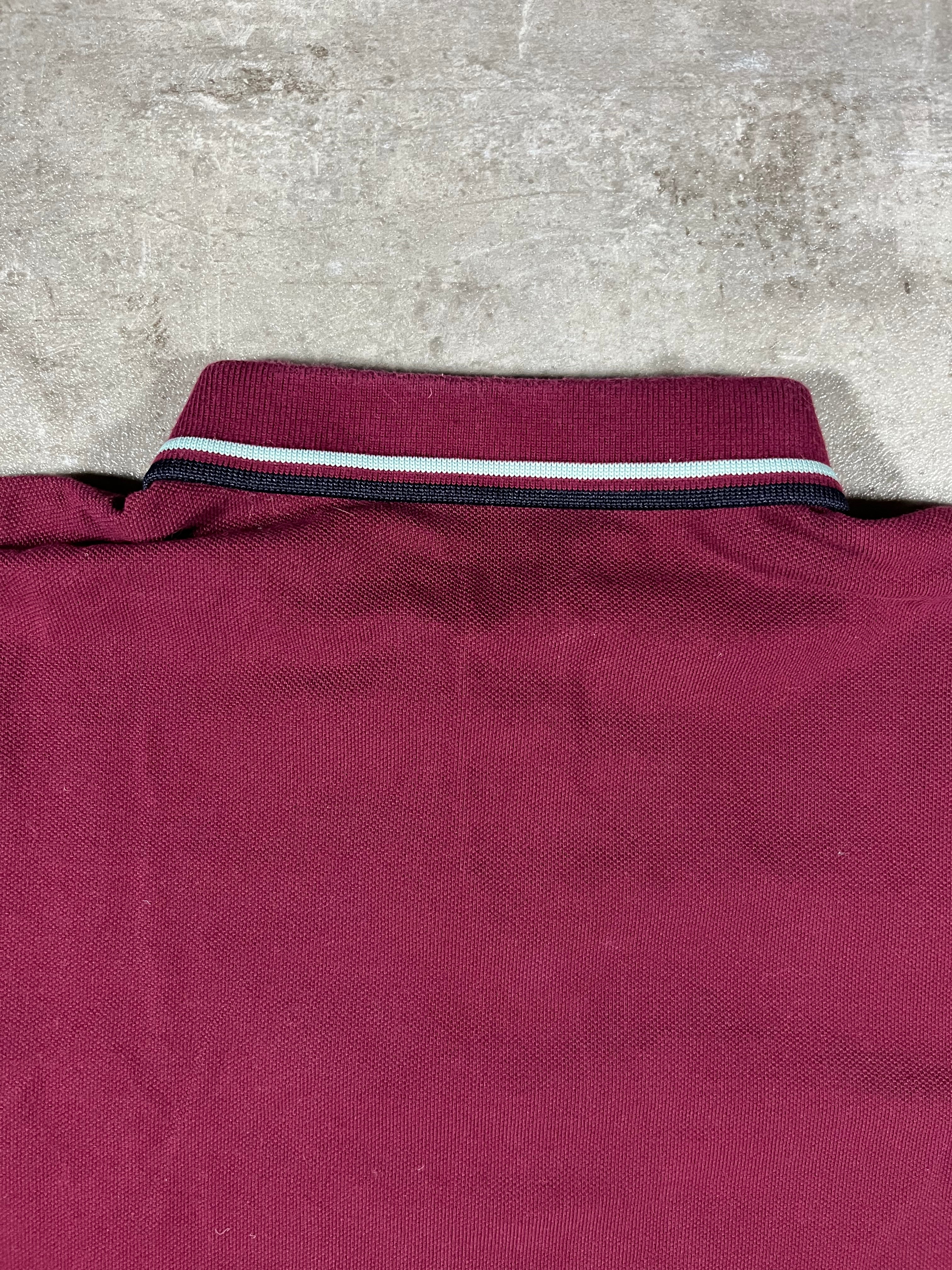 Fred Perry Poloshirt Bordeaux S