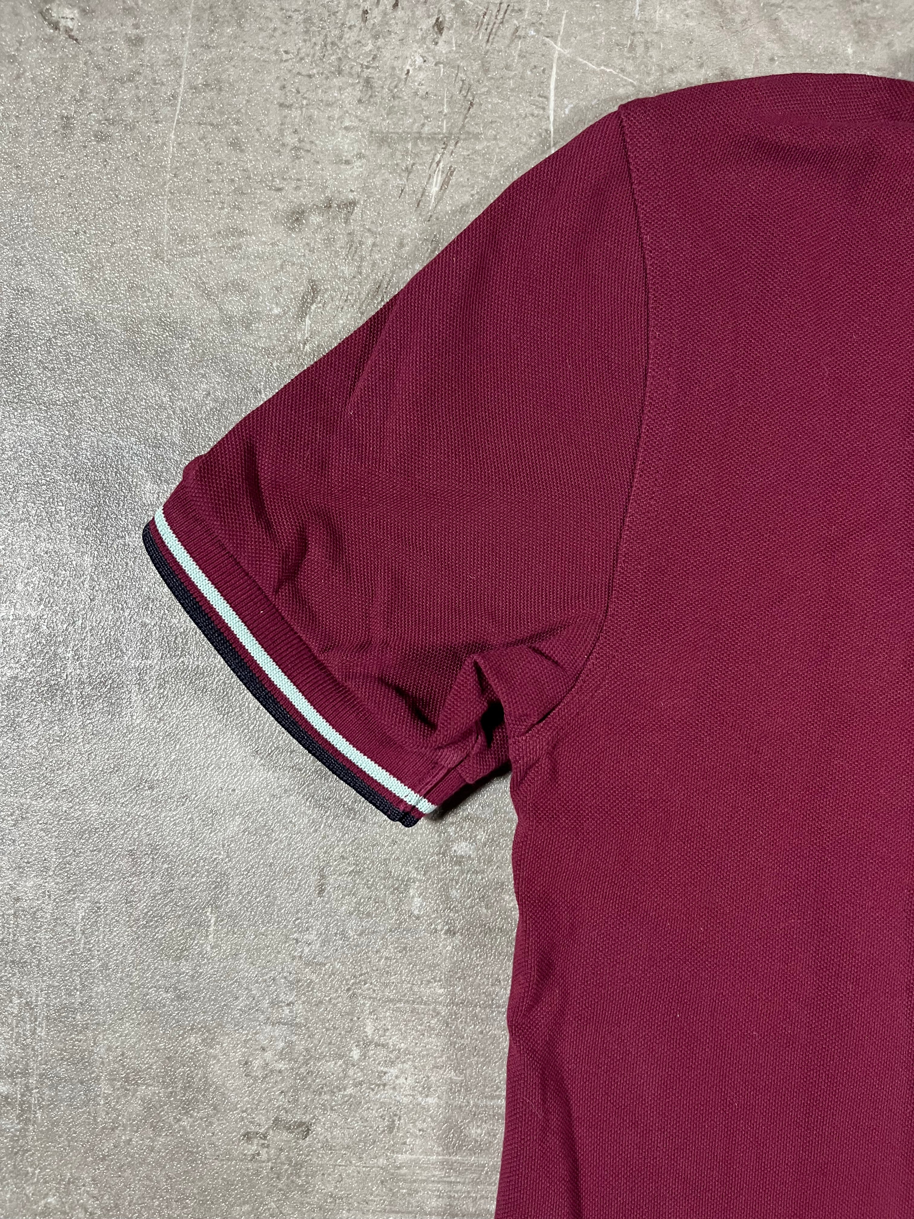 Fred Perry Poloshirt Bordeaux S